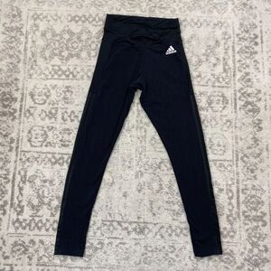 Adidas Leggings High-Waisted Sportswear Training FL1828 Black Pants Size Small